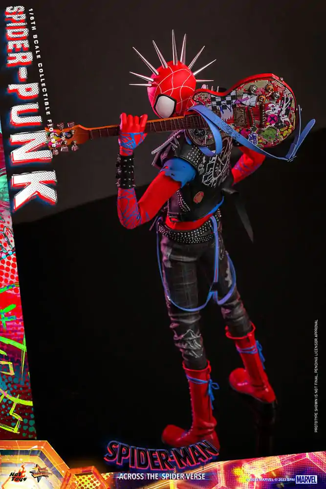 Spider-Man: Across the Spider-Verse Movie Masterpiece Akční figurka 1/6 Spider-Punk 32 cm fotografii produktu