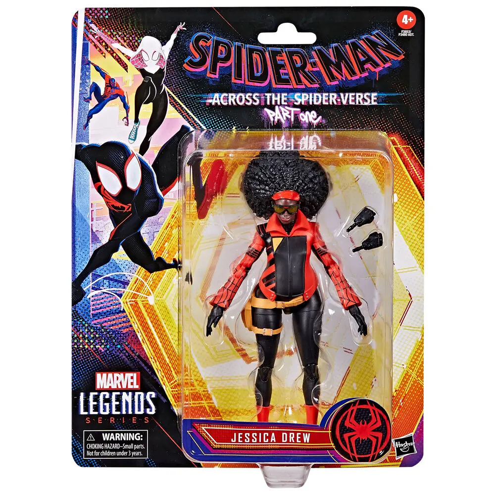 Spider-Man: Napříč paralelními světy Marvel Legends akční figurka Jessica Drew 15 cm fotografii produktu