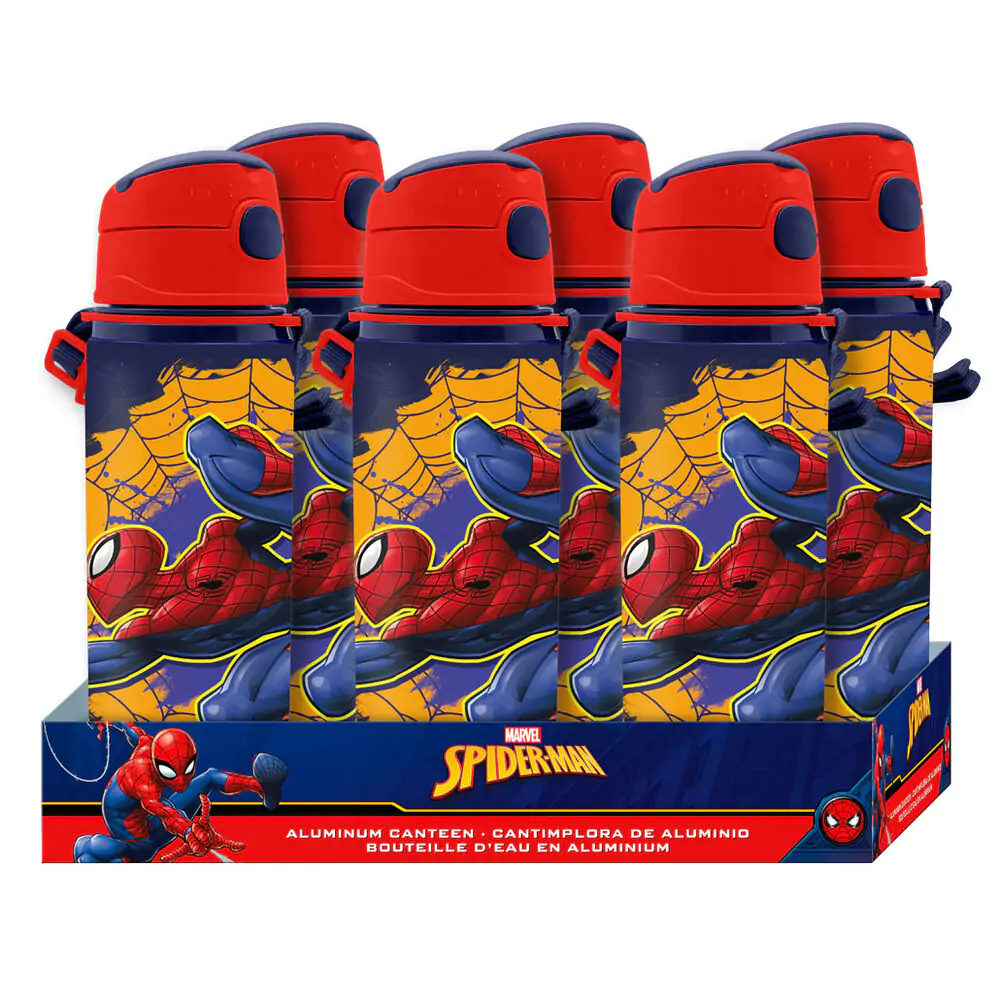 Marvel Spiderman hliníková láhev 600ml fotografii produktu