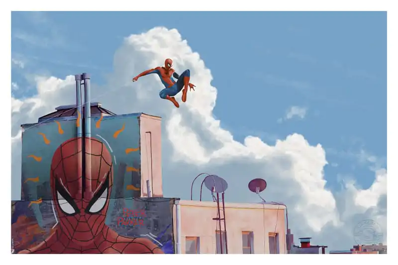 Spider-Man Art Print Peter Parker 30 x 46 cm - bez rámu fotografii produktu