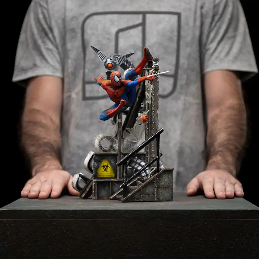 Spider-Man Art Scale Socha 1/10 Spider-Man 10th Anniversary 29 cm fotografii produktu