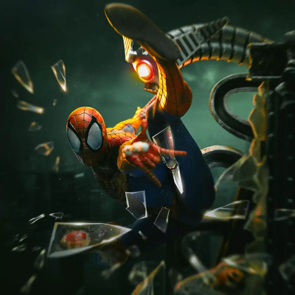 Spider-Man Art Scale Socha 1/10 Spider-Man 10th Anniversary 29 cm fotografii produktu