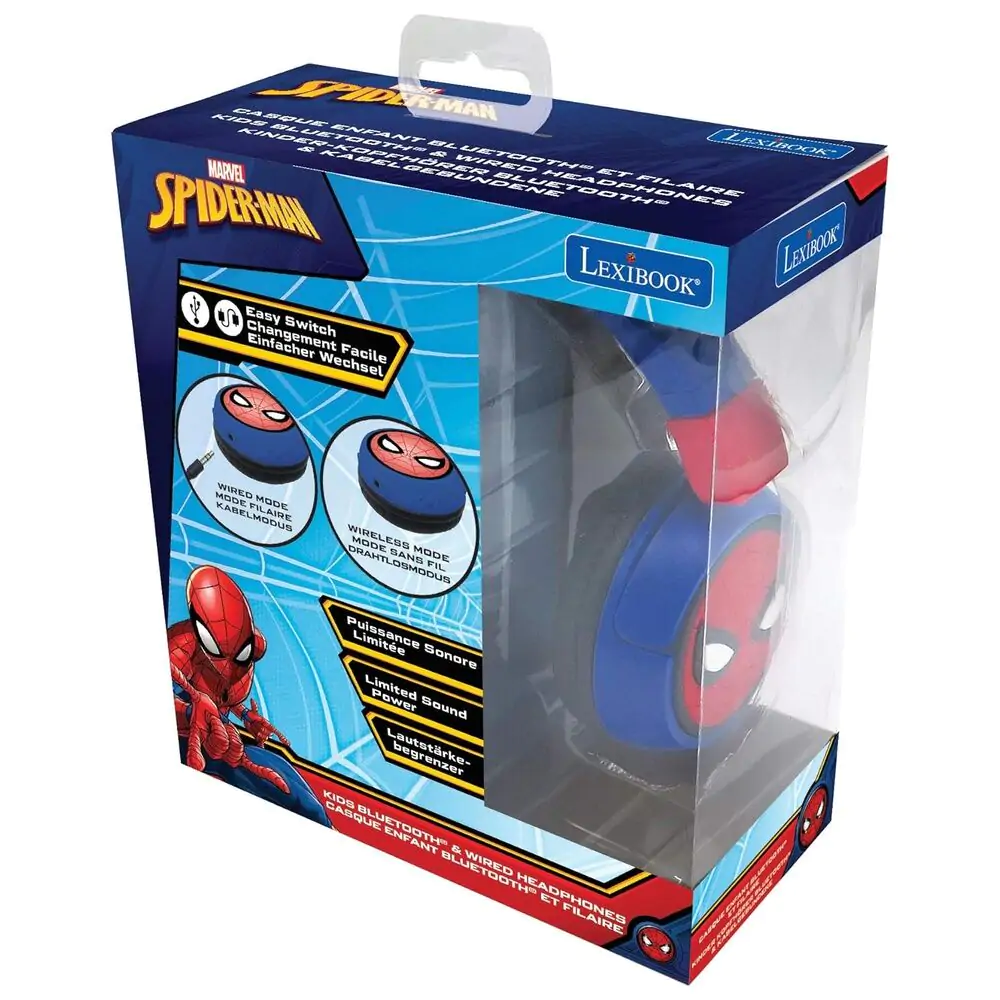 Marvel Spiderman Bluetooth bezdrátová sluchátka fotografii produktu