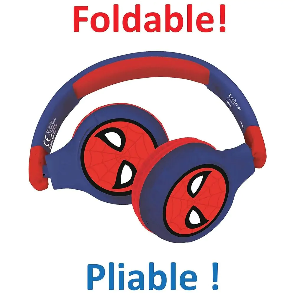 Marvel Spiderman Bluetooth bezdrátová sluchátka fotografii produktu