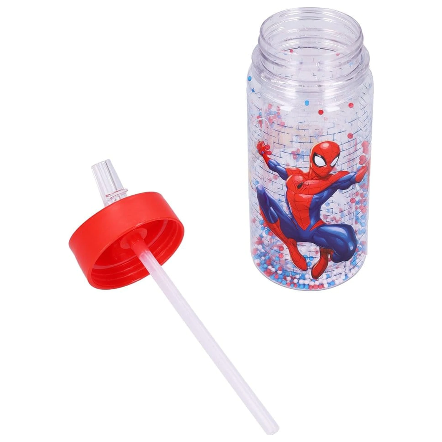 Spider-Man Láhev na pití Bubble Thirst 300ml fotografii produktu