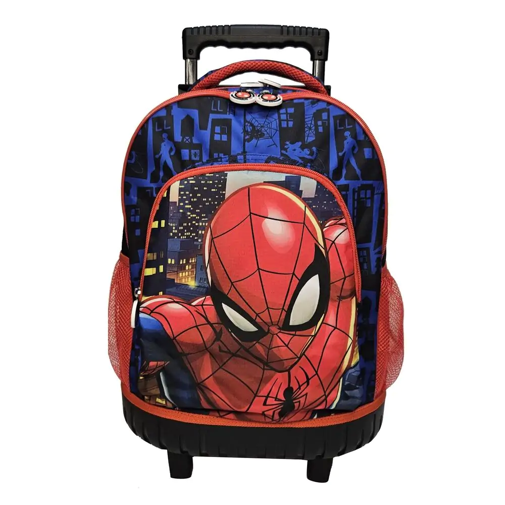 Marvel Spiderman City nákupní taška na kolečkách 44cm fotografii produktu