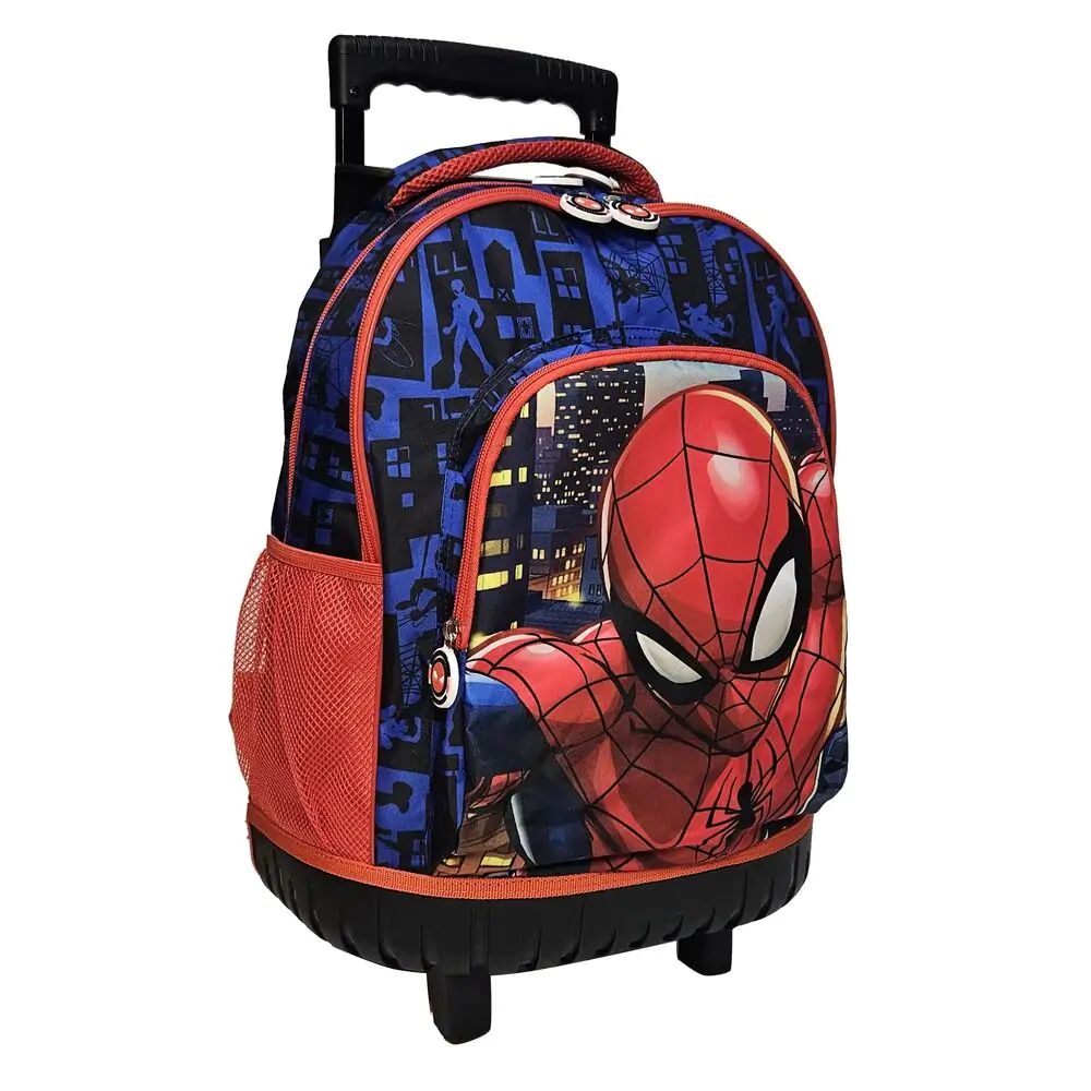 Marvel Spiderman City nákupní taška na kolečkách 44cm fotografii produktu