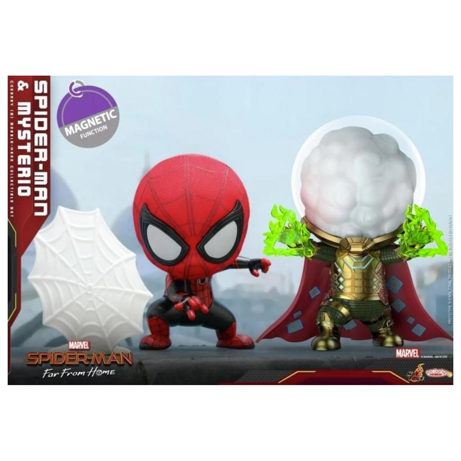 Spider-Man Cosbaby Wave 1 Spider-Man and Mysterio Set fotografii produktu