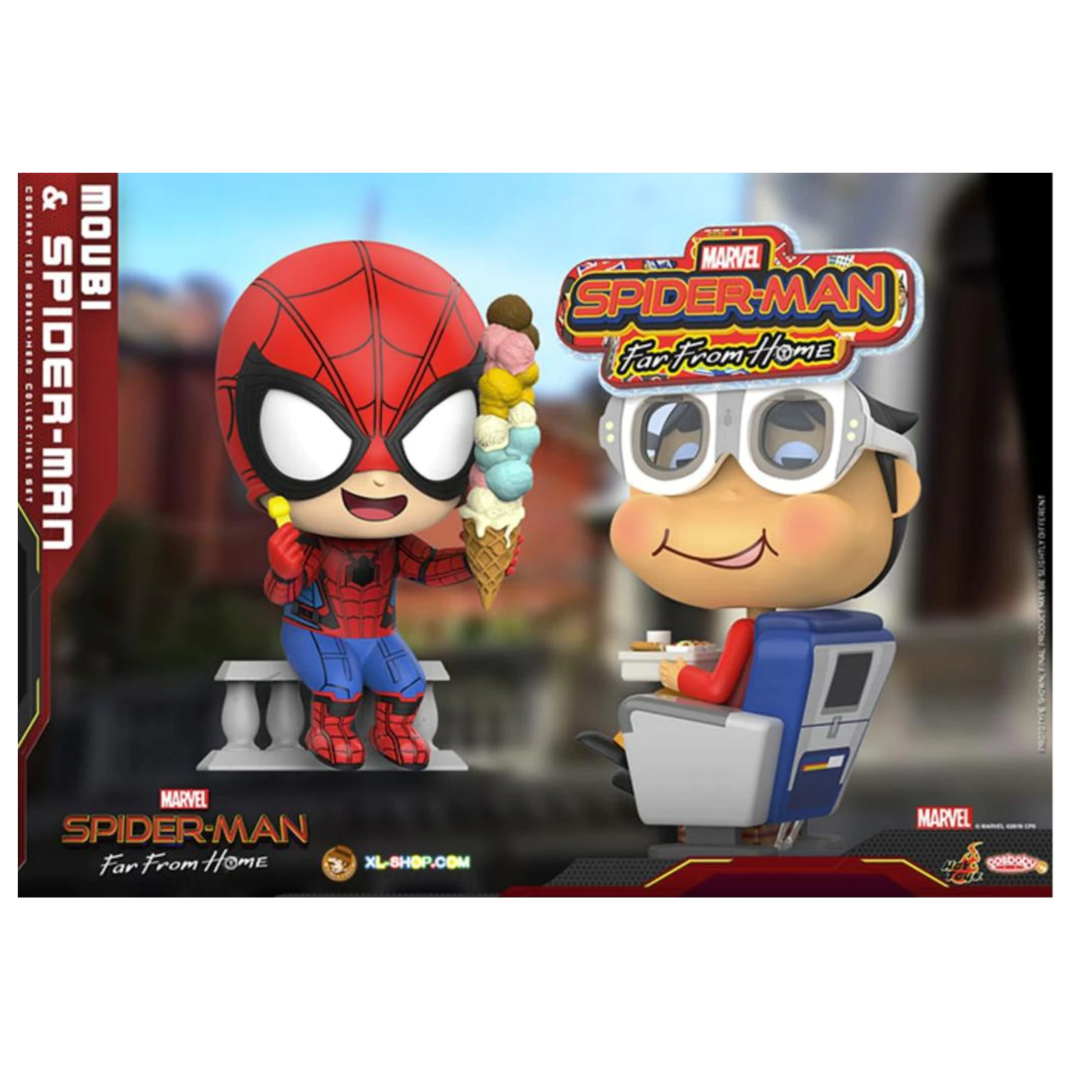 SPIDER-MAN Cosbaby Wave 5 Movbi & Spider-Man Set fotografii produktu