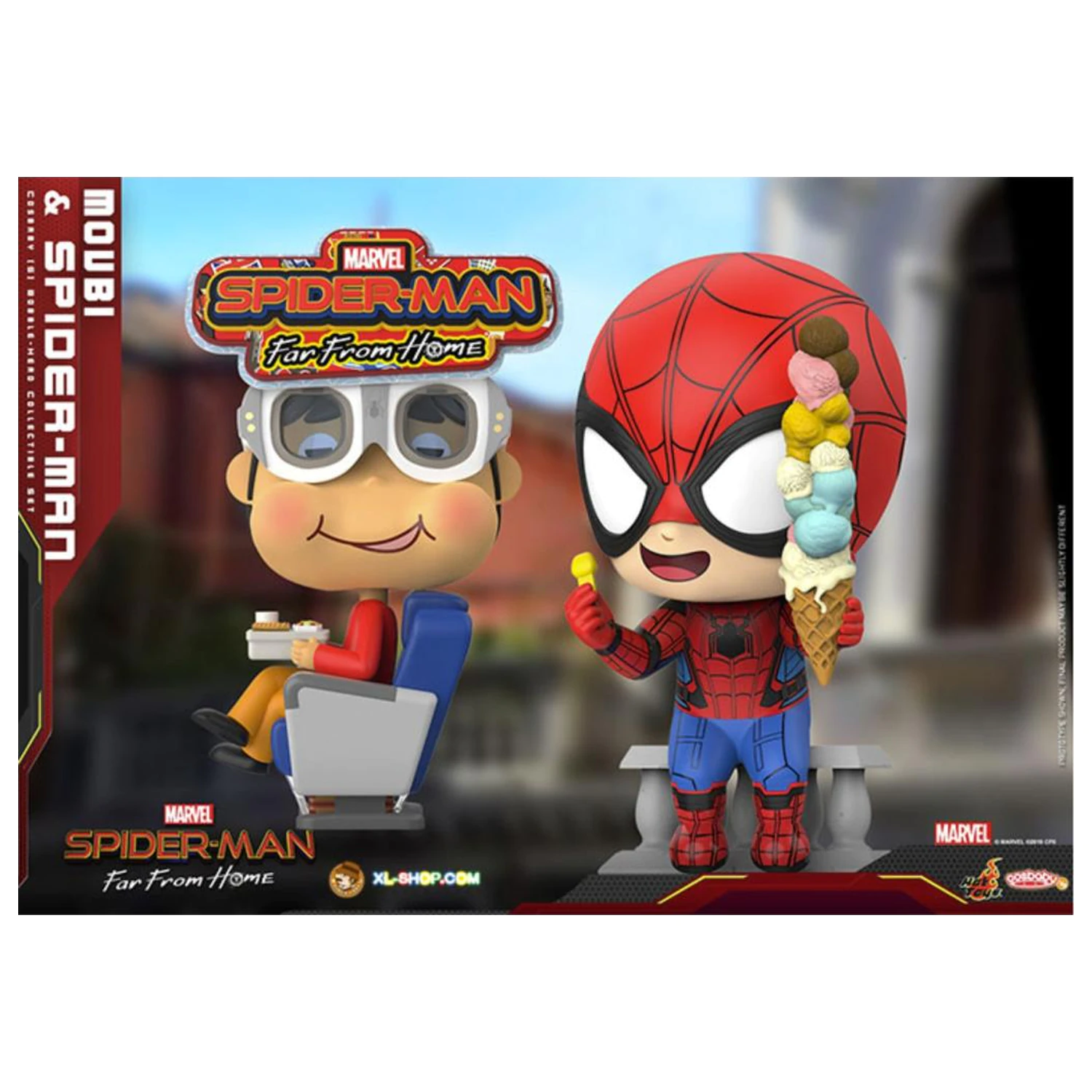 SPIDER-MAN Cosbaby Wave 5 Movbi & Spider-Man Set fotografii produktu