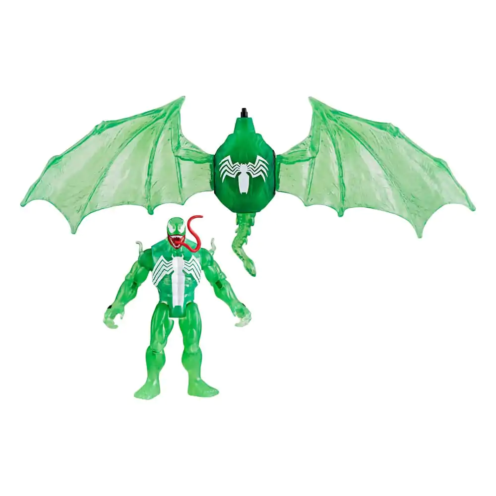 Spider-Man Epic Hero Series Akční figurka Web Splashers Green Symbiote Hydro Wing Blast 10 cm fotografii produktu