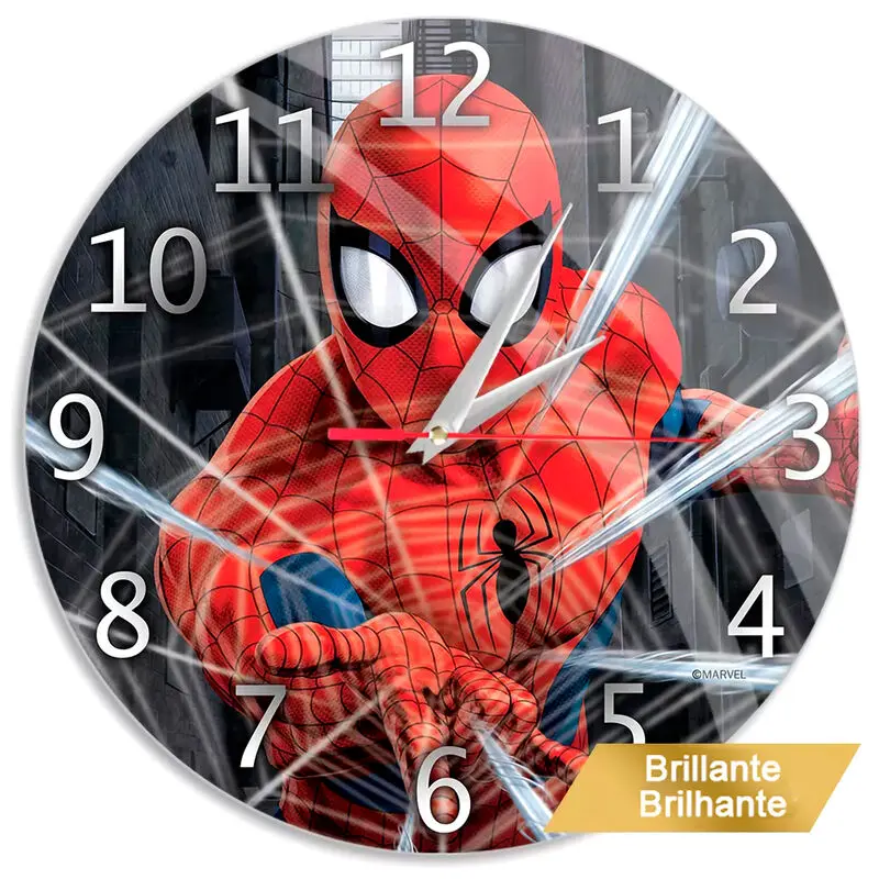 Marvel Spiderman nástěnné hodiny fotografii produktu