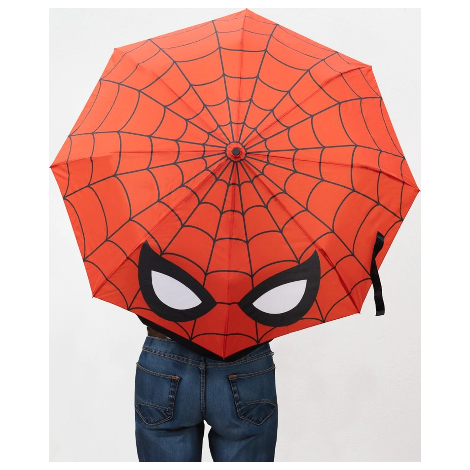 Marvel Spiderman Skládací automatický deštník pro gurmány fotografii produktu