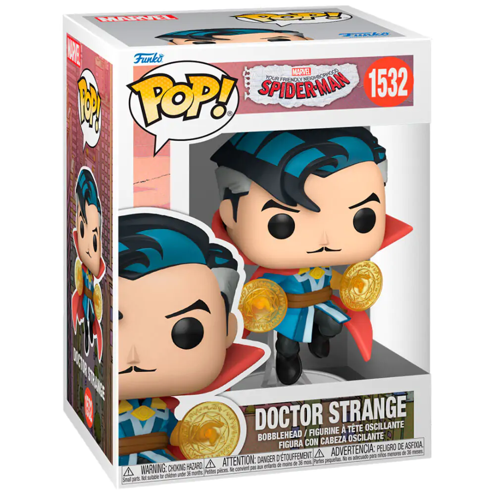 Spider-Man Funko POP! Marvel vinylová figurka Doctor Strange 9 cm fotografii produktu