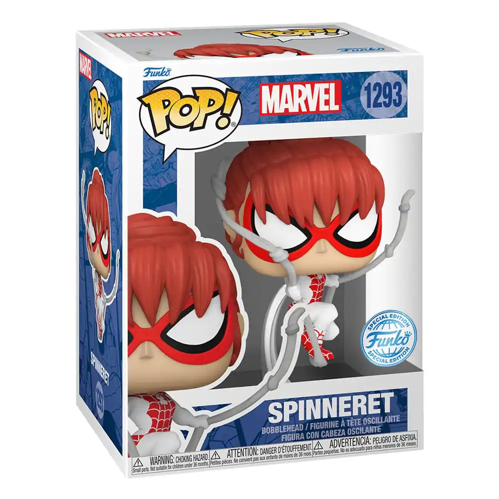 Spider-Man Funko POP! Marvel vinylová figurka Spinneret 9 cm fotografii produktu