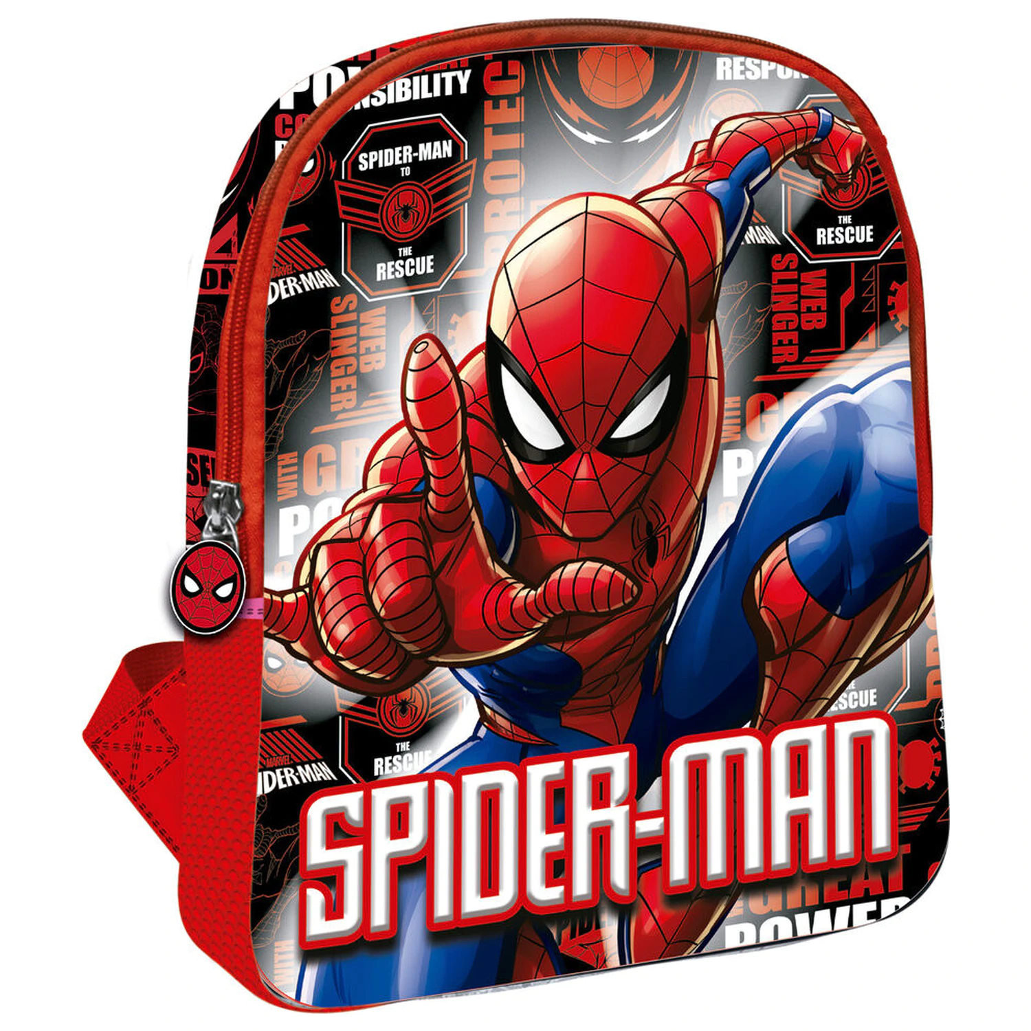Marvel Spiderman hrdinský batoh 30cm fotografii produktu