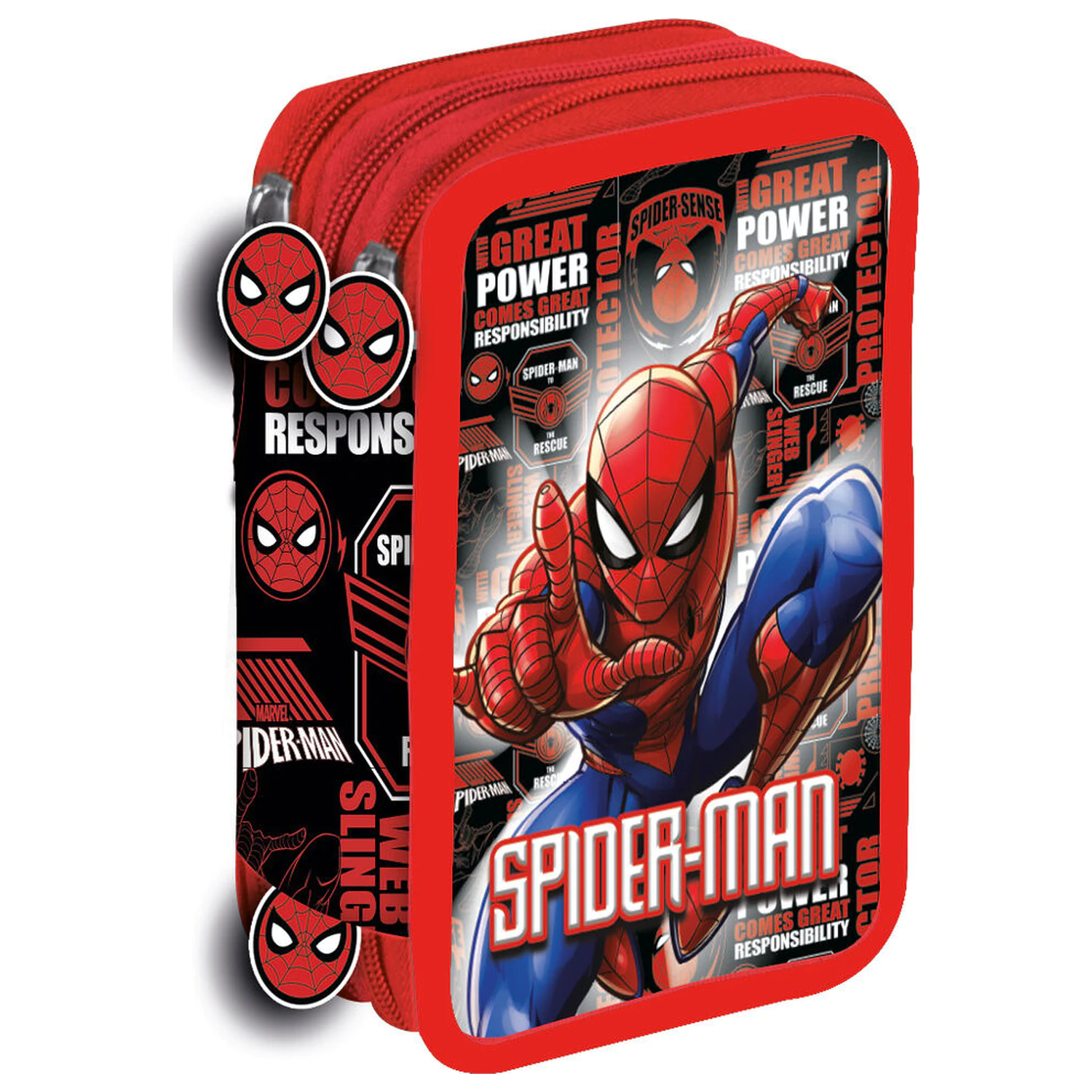 Marvel Spiderman Hero trojitý penál fotografii produktu