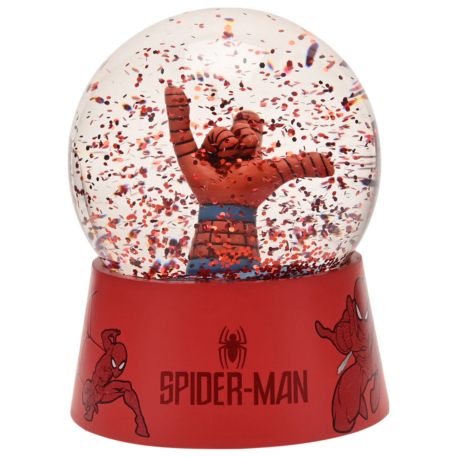 Marvel Spiderman sněhová koule fotografii produktu