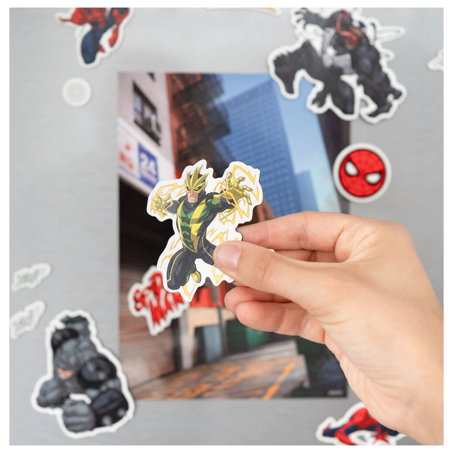 Marvel Spiderman sada vyřezávaných magnetů fotografii produktu