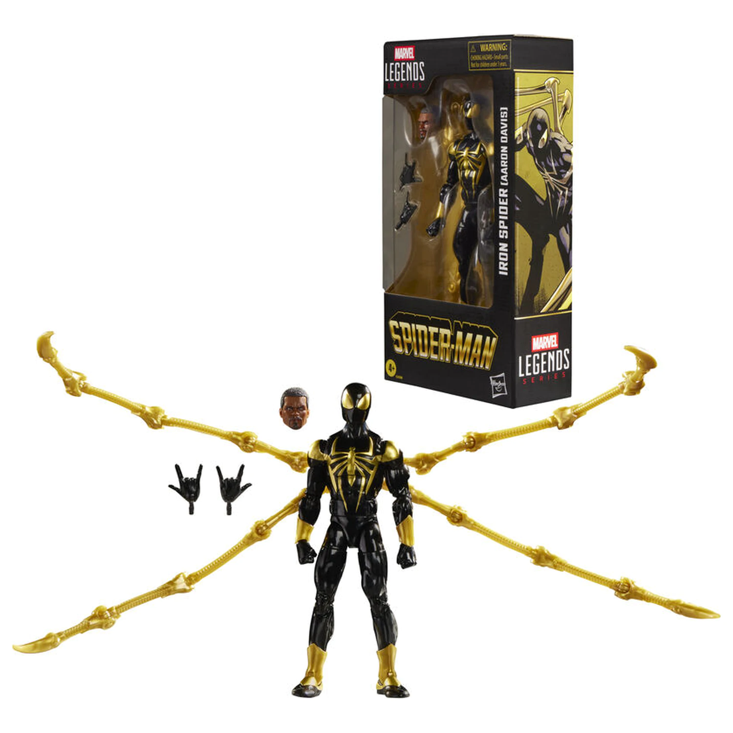 Marvel Spiderman Iron Spider Aroon Davis figurka 15cm fotografii produktu