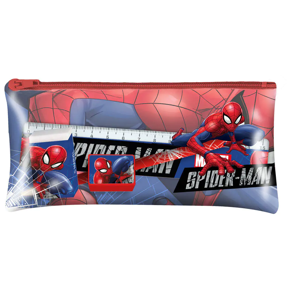 Marvel Spiderman psací potřeby sada v pouzdře fotografii produktu