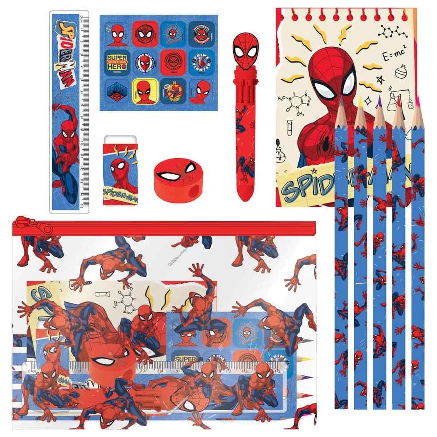 Marvel Spiderman papírenská sada fotografii produktu