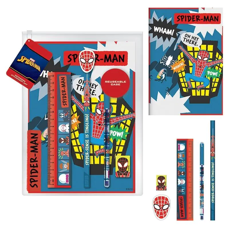 Marvel Spiderman Papírnický set s notebookem fotografii produktu