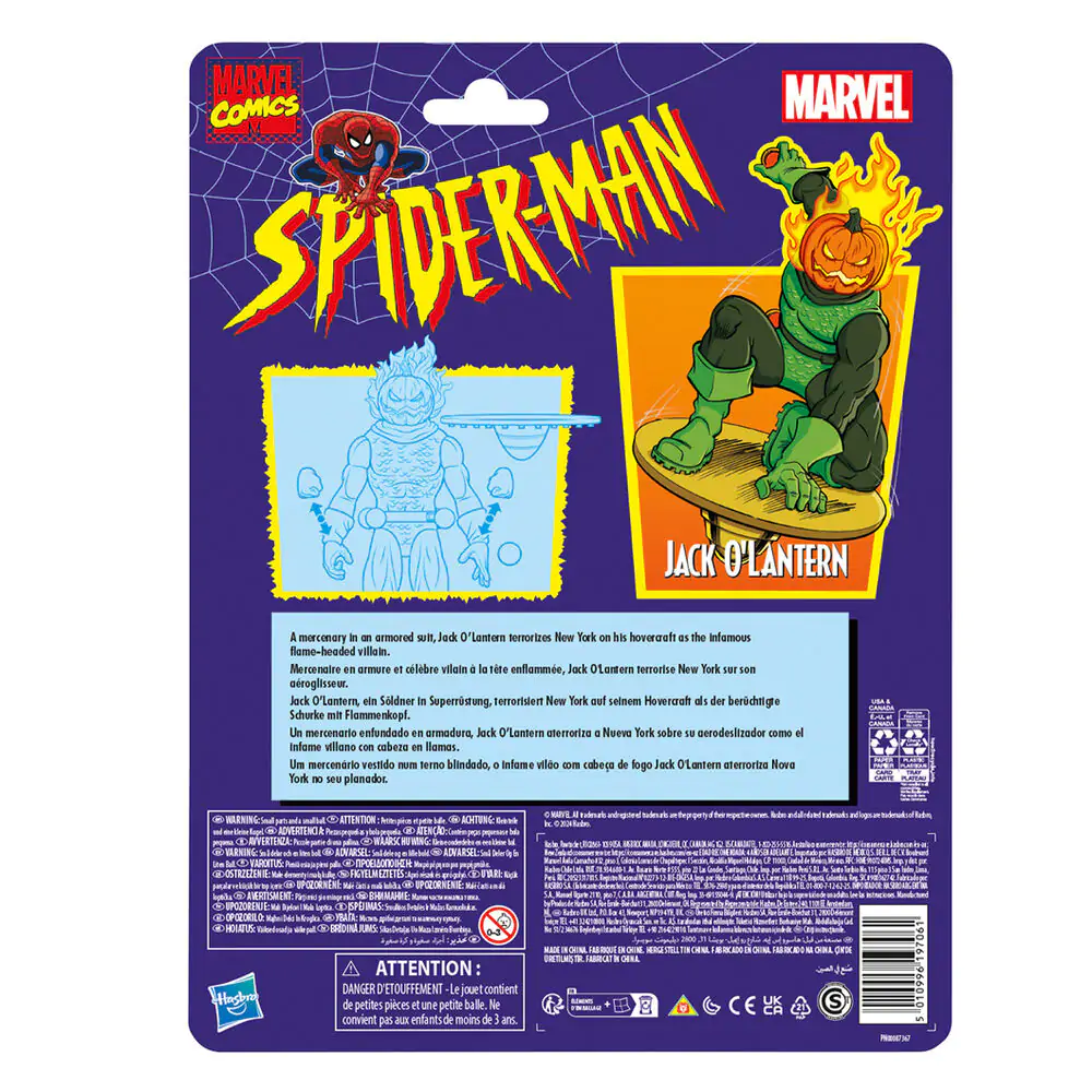 Marvel Spiderman figurka Jack O Lantern 15 cm fotografii produktu