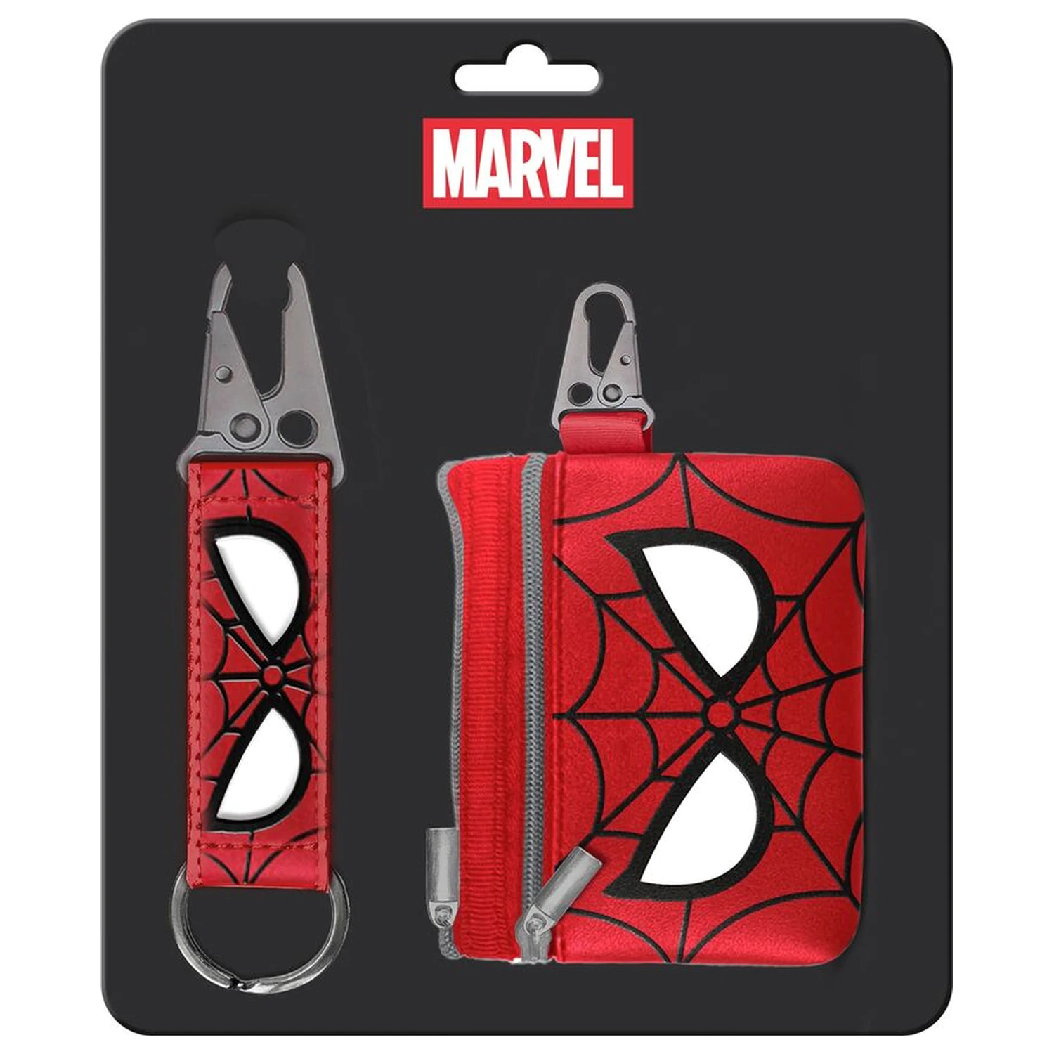 Marvel Spiderman klíčenka + peněženka set fotografii produktu