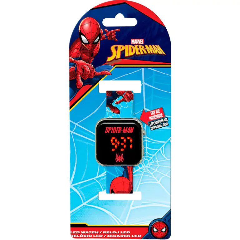 Marvel Spiderman LED hodinky fotografii produktu