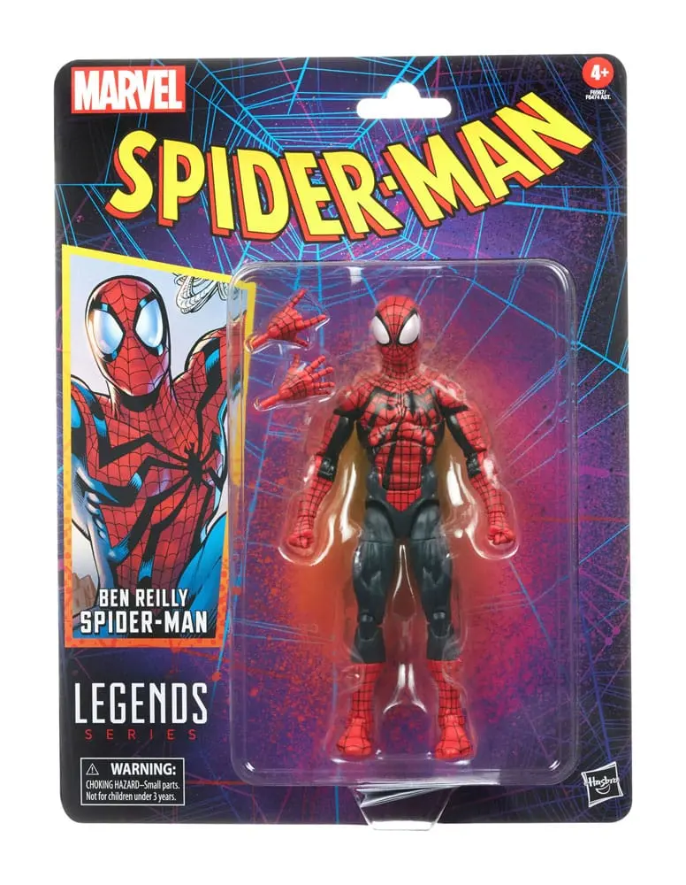 Spider-Man Marvel Legends Retro Collection akční figurka Ben Reilly Spider-Man 15 cm fotografii produktu