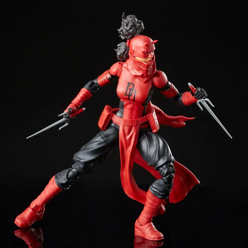 Sběratelská akční figurka Spider-Man Marvel Legends Retro Collection Elektra Natchios Daredevil 15 cm fotografii produktu