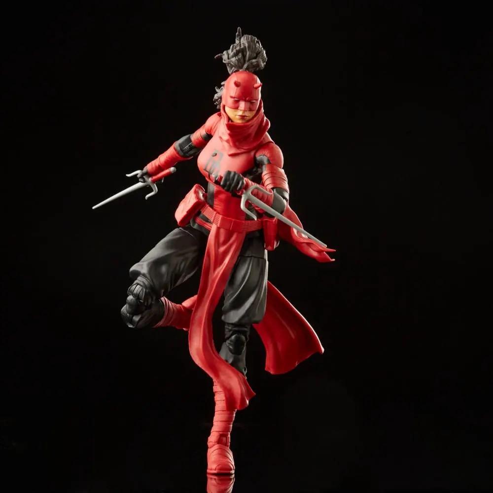 Sběratelská akční figurka Spider-Man Marvel Legends Retro Collection Elektra Natchios Daredevil 15 cm fotografii produktu