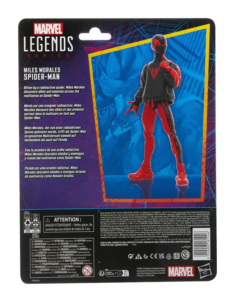 Spider-Man Marvel Legends Retro Collection akční figurka Miles Morales Spider-Man 15 cm fotografii produktu