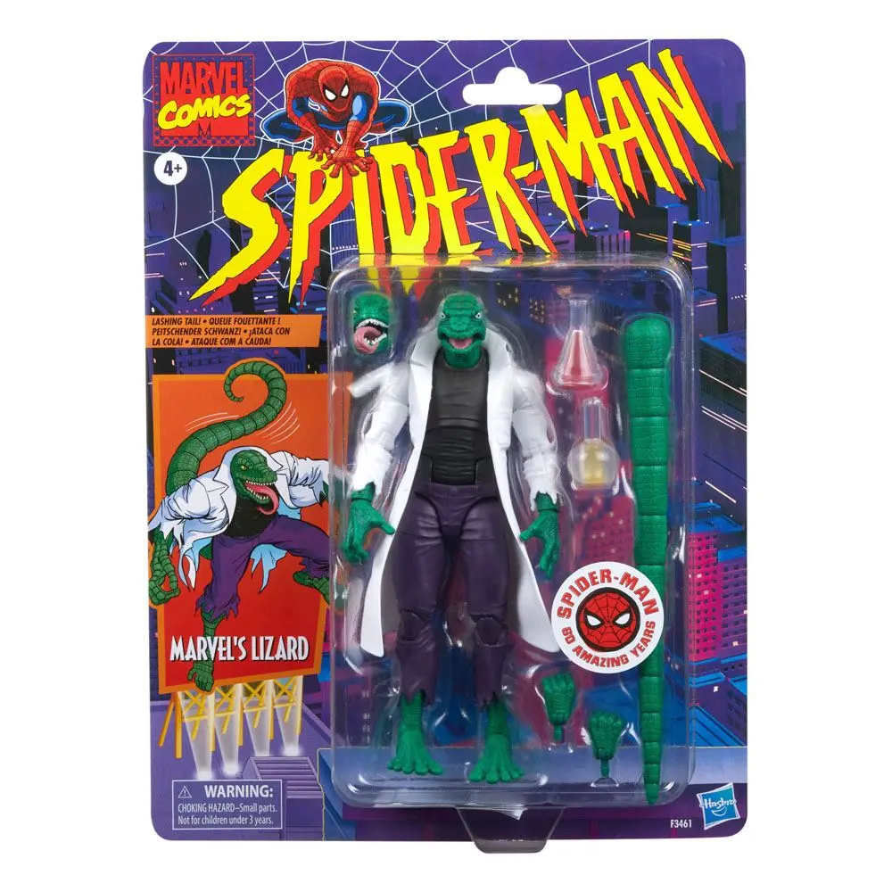 Spider-Man Marvel Legends Retro akční figurka Marvel's Lizard 15 cm fotografii produktu