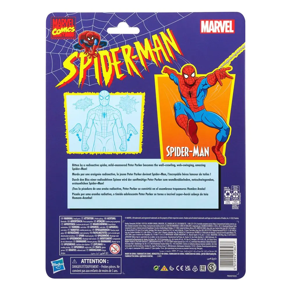 Spider-Man Marvel Legends Retro Akční figurka Spider-Man 15 cm fotografii produktu