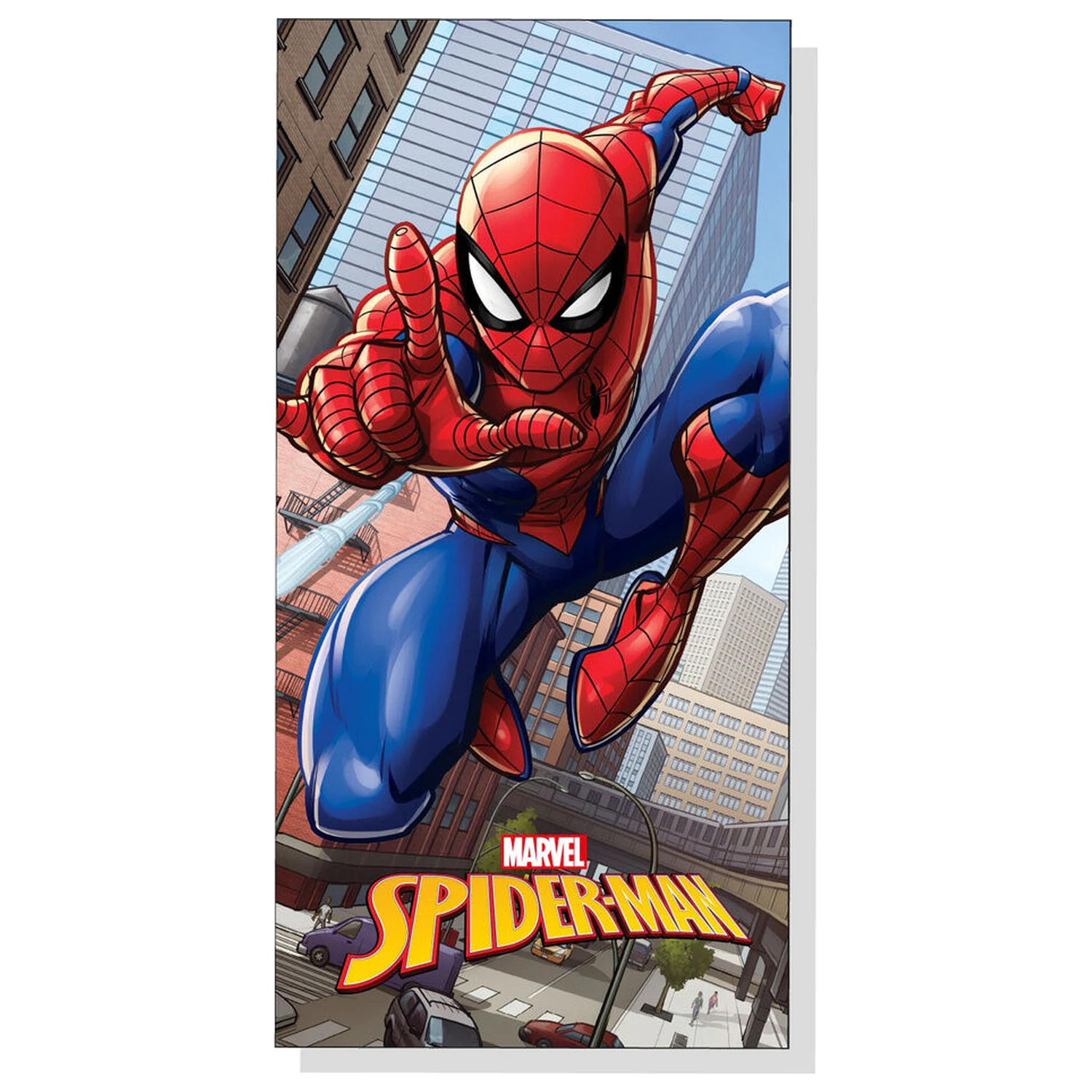 Marvel Spiderman mikrovláknová plážová osuška fotografii produktu