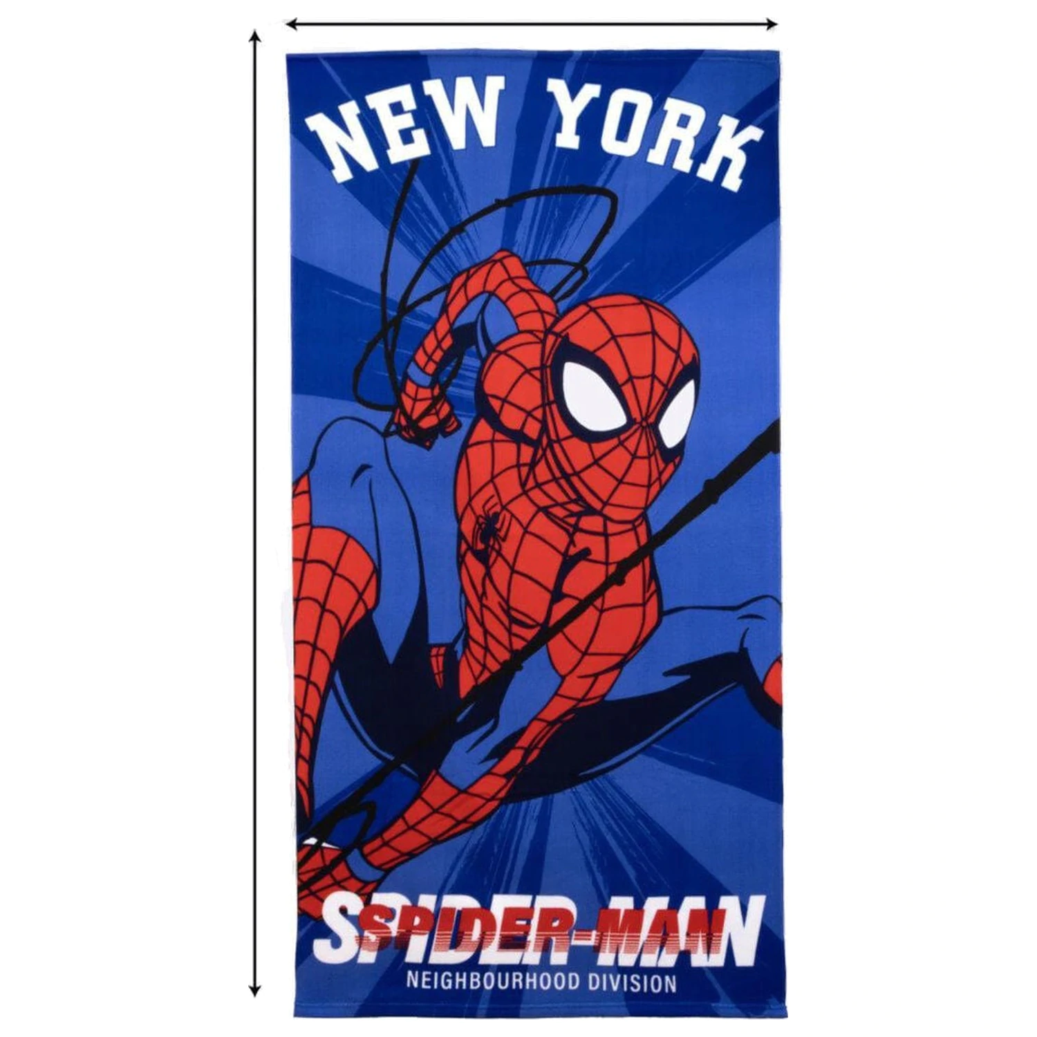 Osuška z mikrovlákna Marvel Spiderman fotografii produktu