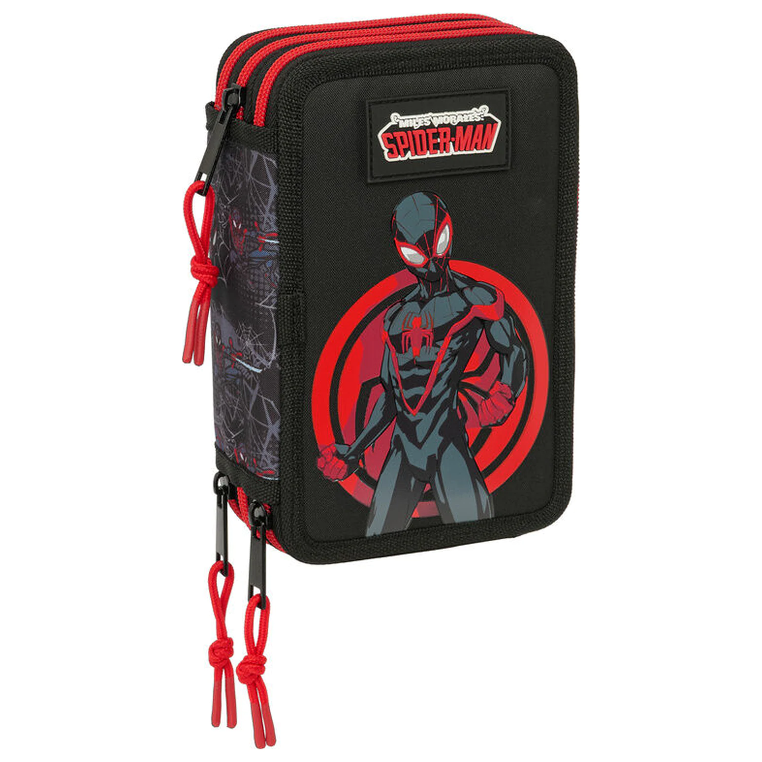 Marvel Spiderman Miles Morales trojitý penál 37 ks fotografii produktu