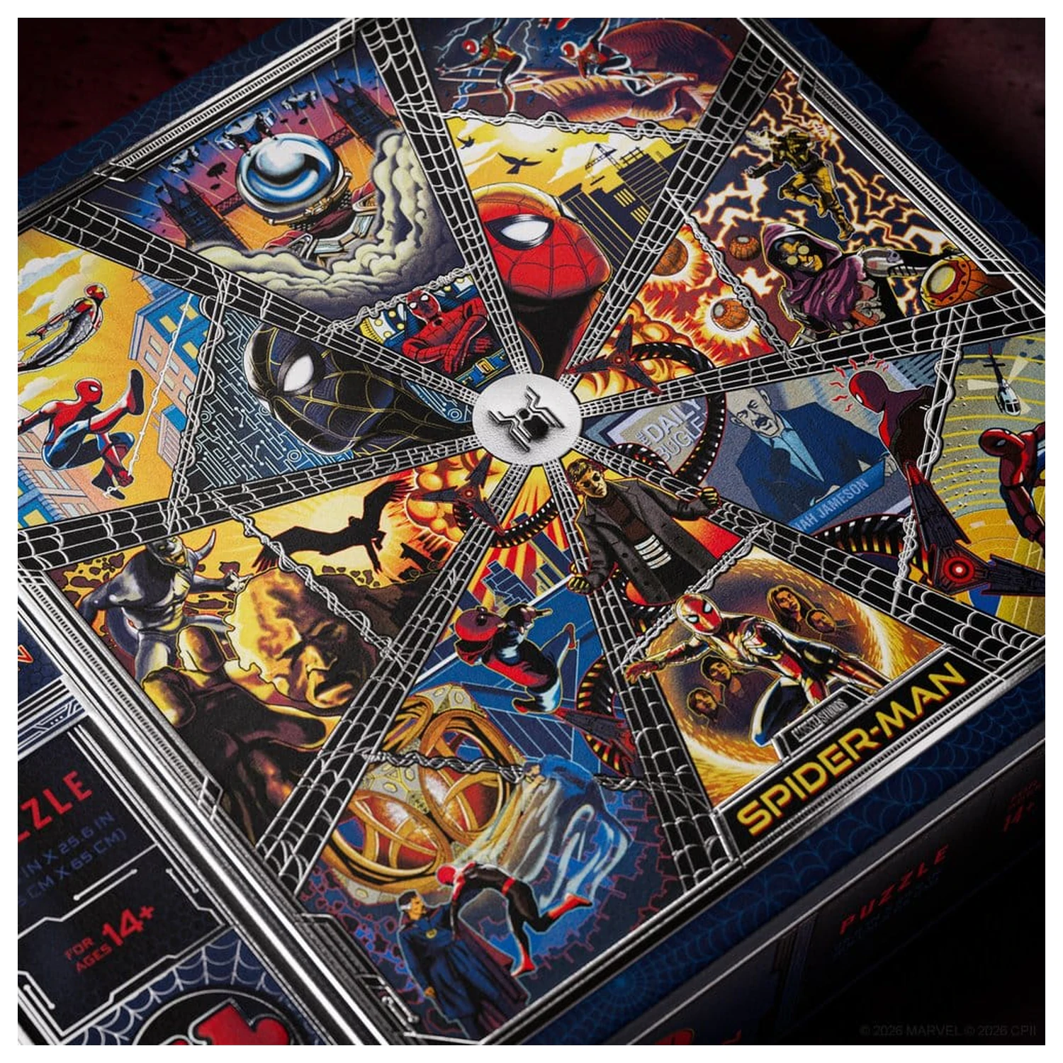 Spider-Man Multi-Dimensional Puzzle (1000 dílků) fotografii produktu
