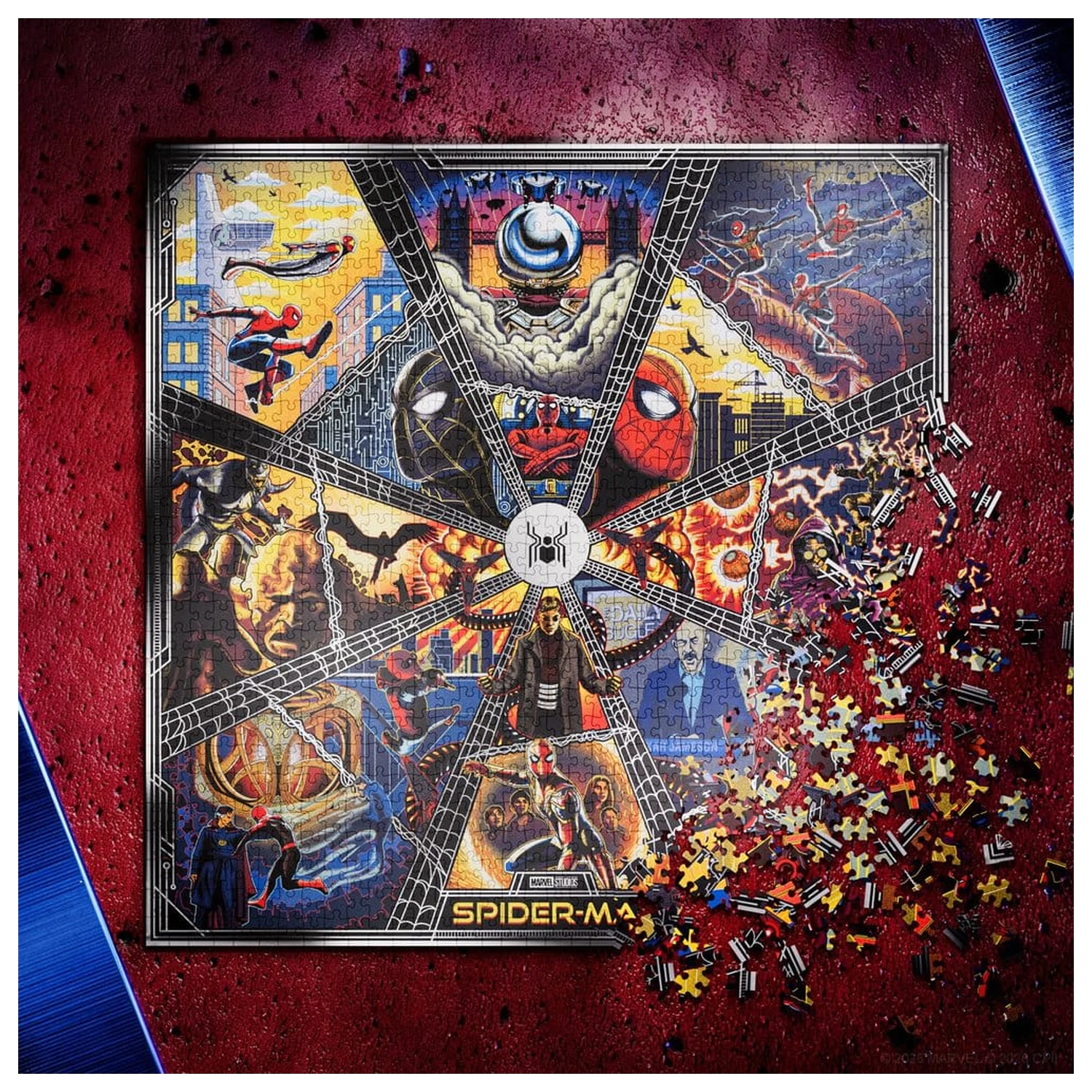 Spider-Man Multi-Dimensional Puzzle (1000 dílků) fotografii produktu