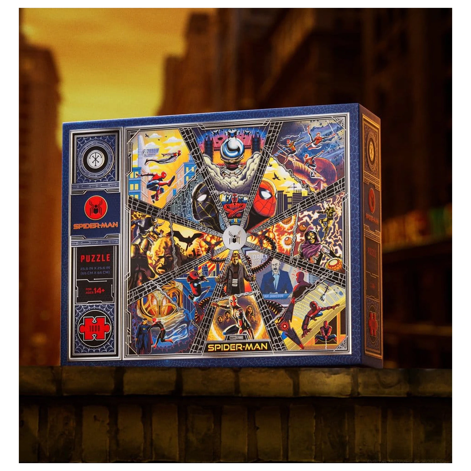 Spider-Man Multi-Dimensional Puzzle (1000 dílků) fotografii produktu