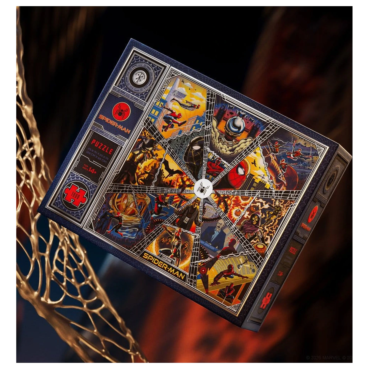 Spider-Man Multi-Dimensional Puzzle (1000 dílků) fotografii produktu