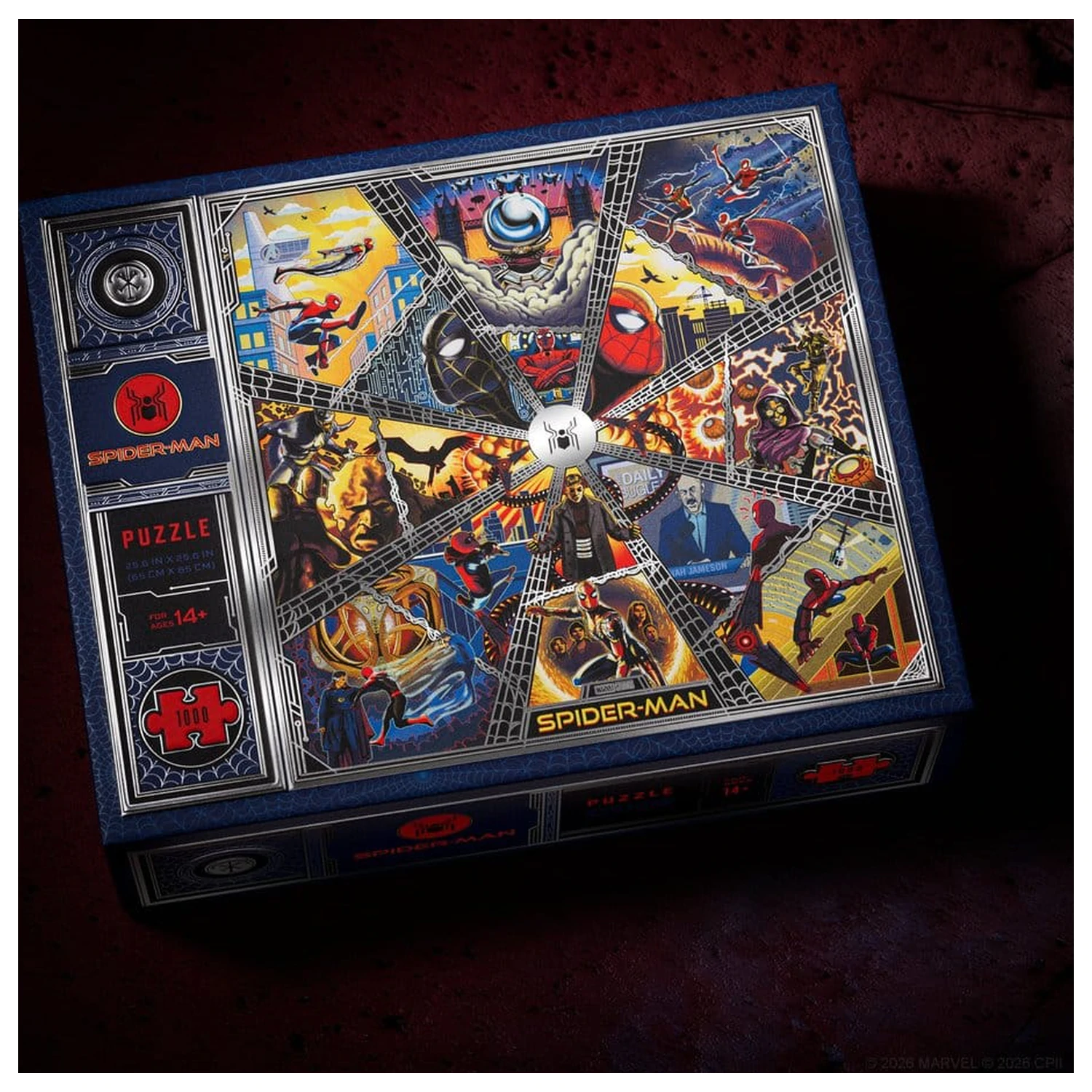 Spider-Man Multi-Dimensional Puzzle (1000 dílků) fotografii produktu