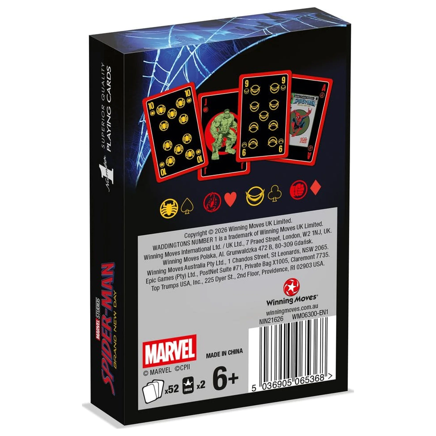 Spider-Man No.1 hrací karty *German* fotografii produktu