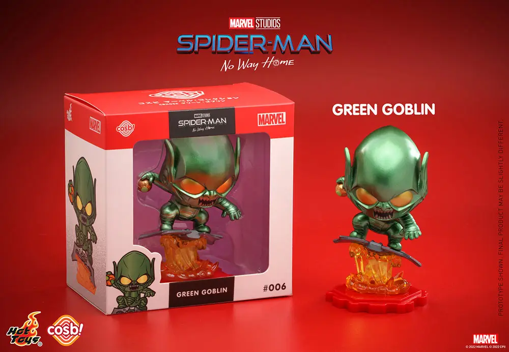 Spider-Man: No Way Home Cosbi Mini Figurka Green Goblin 8 cm fotografii produktu