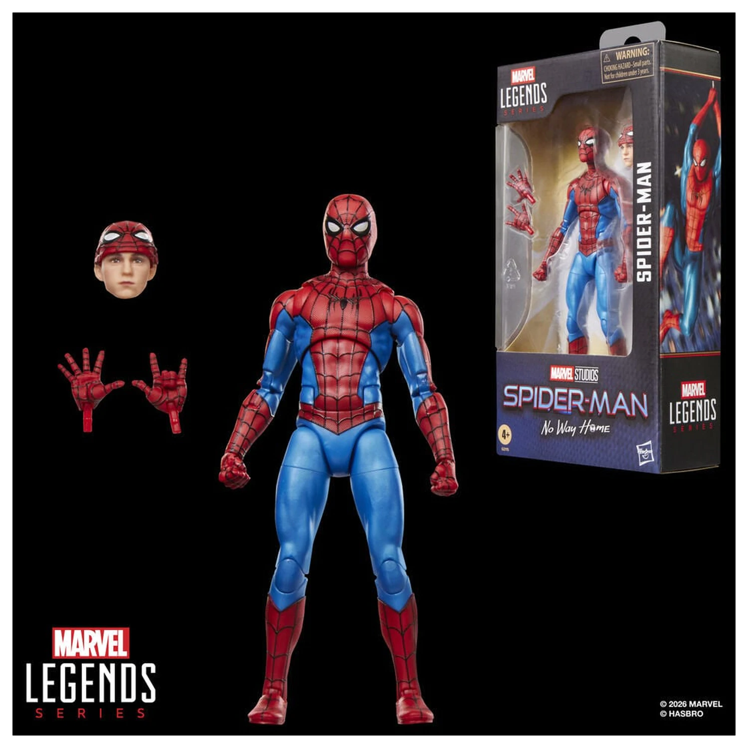 Spider-Man No Way Home Marvel Legends Series Spider-Man figurka 15cm fotografii produktu