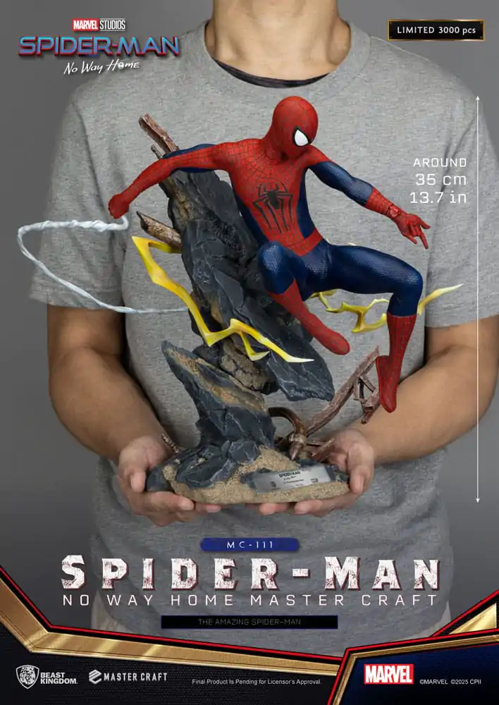 Spider-Man: No Way Home Master Craft socha The Amazing Spider-Man 35 cm fotografii produktu