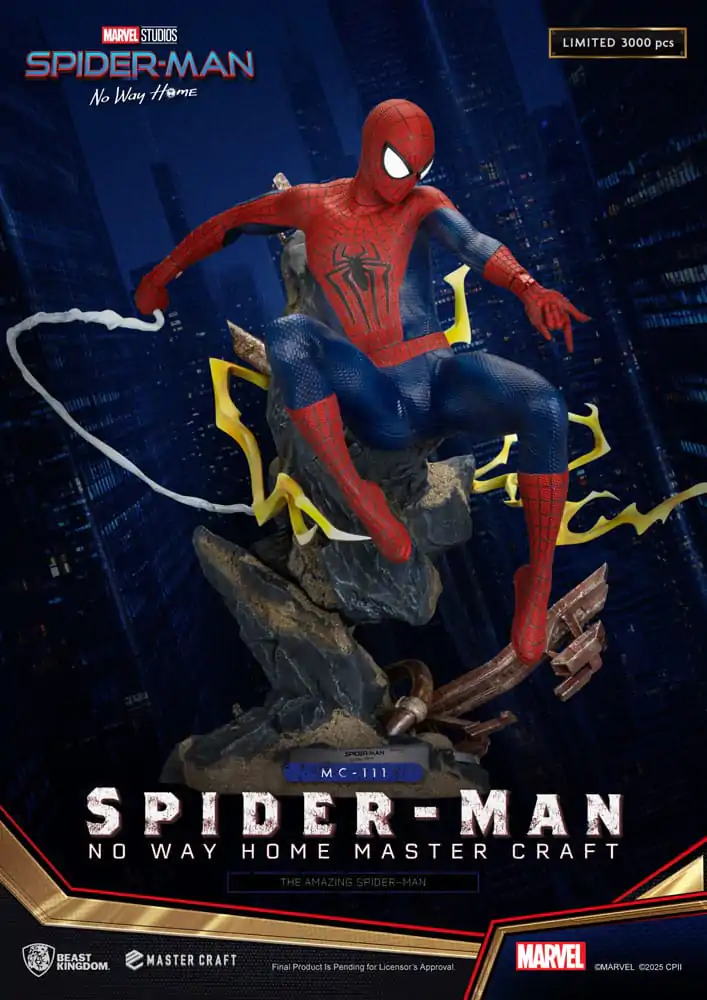 Spider-Man: No Way Home Master Craft socha The Amazing Spider-Man 35 cm fotografii produktu