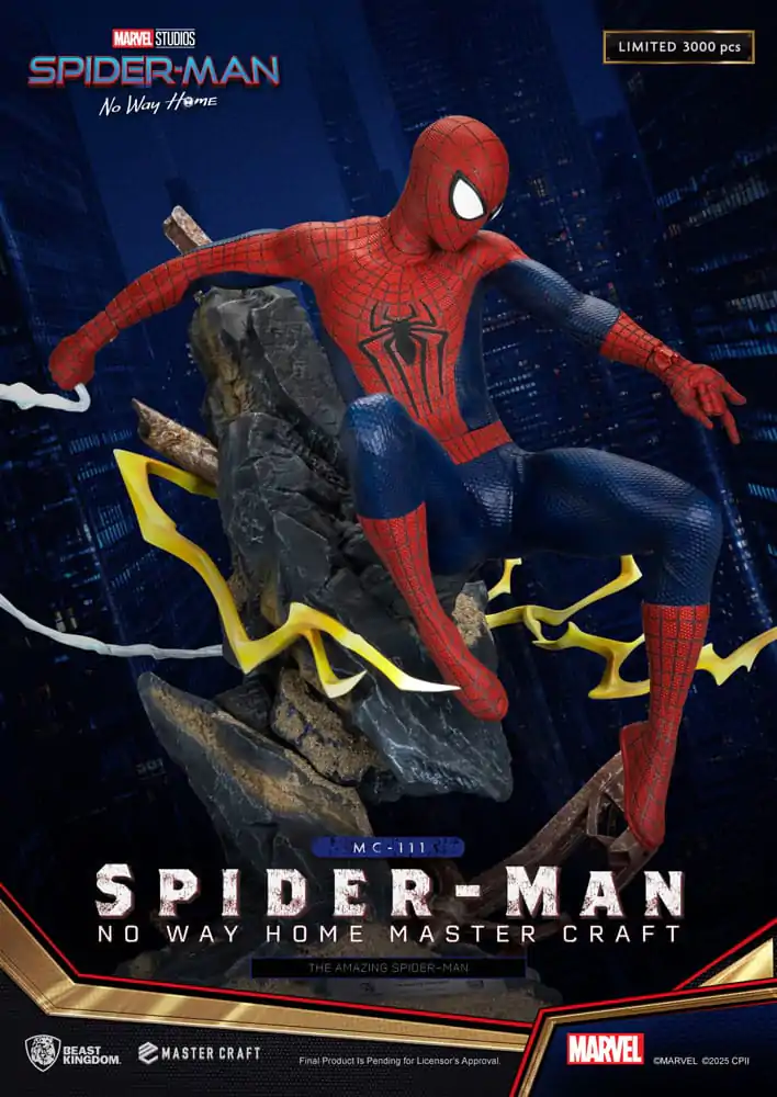 Spider-Man: No Way Home Master Craft socha The Amazing Spider-Man 35 cm fotografii produktu